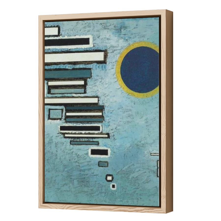 Thumbnail for Canvas - Wood Grain Floating Frame