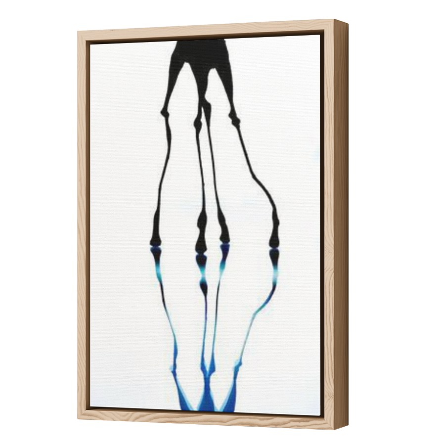 Thumbnail for Canvas - Wood Grain Floating Frame