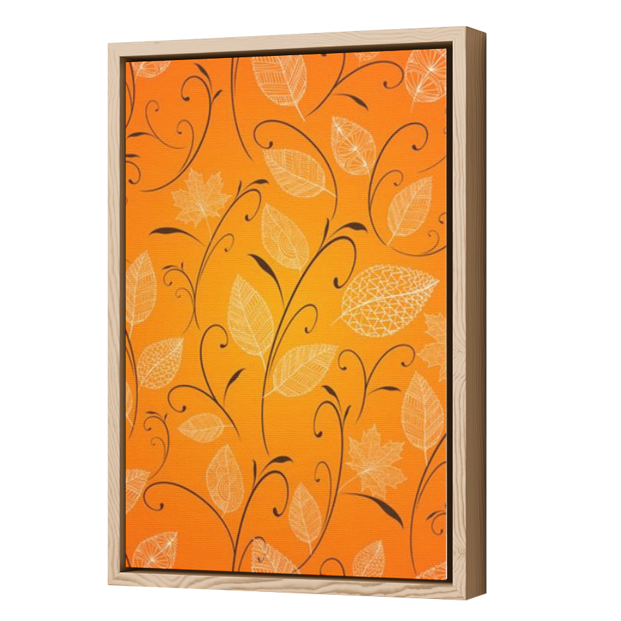 Thumbnail for Canvas - Wood Grain Floating Frame