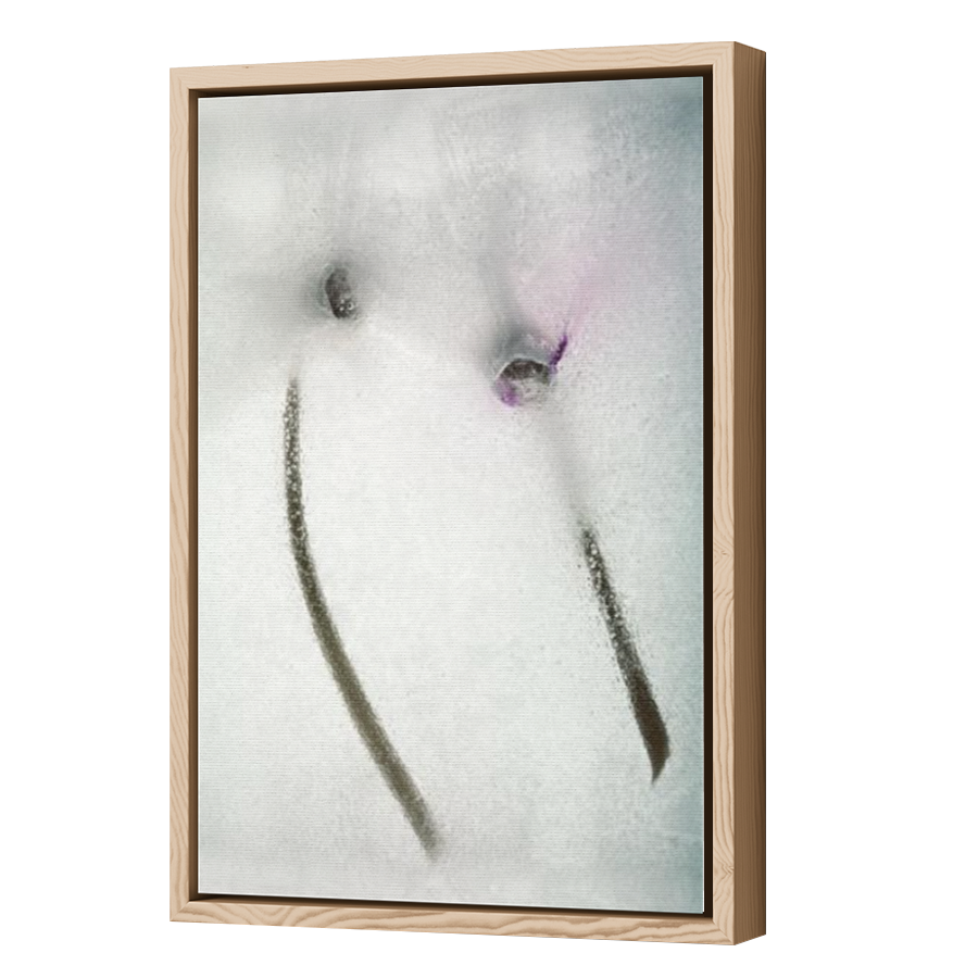 Thumbnail for Canvas - Wood Grain Floating Frame