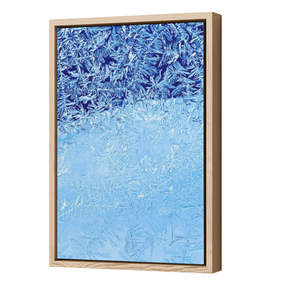 Thumbnail for Canvas - Wood Grain Floating Frame