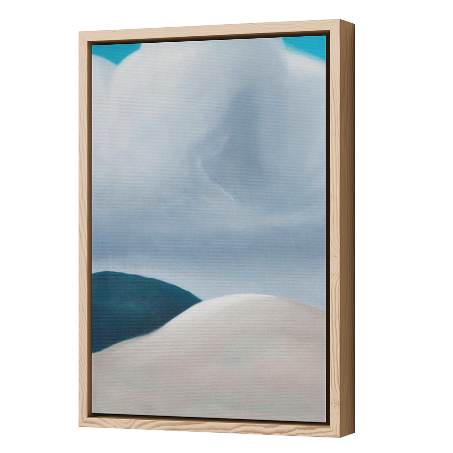 Thumbnail for Canvas - Wood Grain Floating Frame