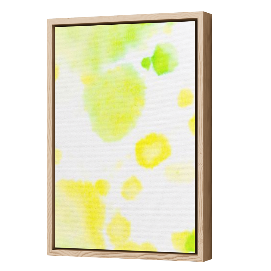 Thumbnail for Canvas - Wood Grain Floating Frame