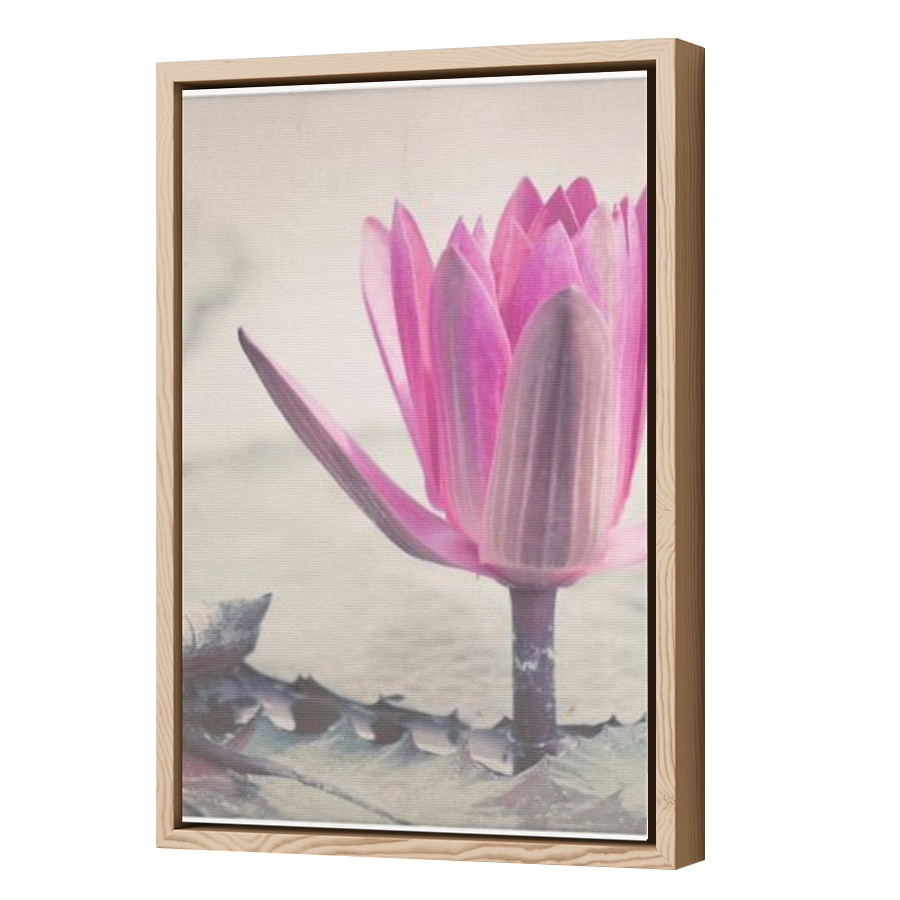 Thumbnail for Canvas - Wood Grain Floating Frame