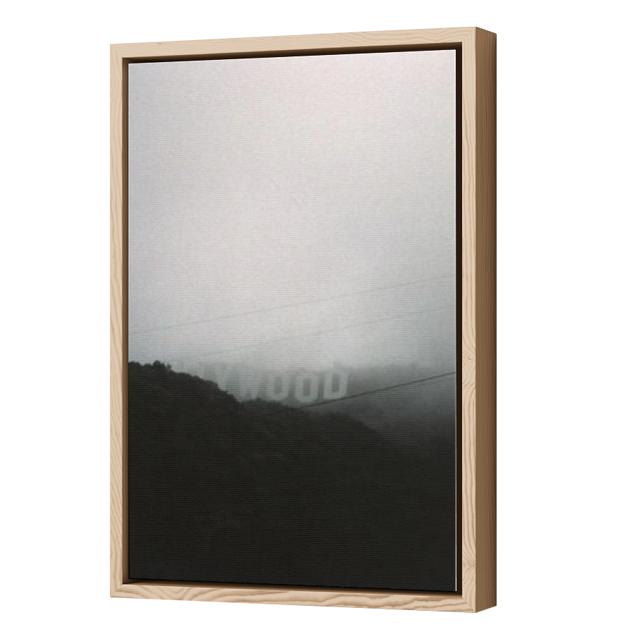 Thumbnail for Canvas - Wood Grain Floating Frame