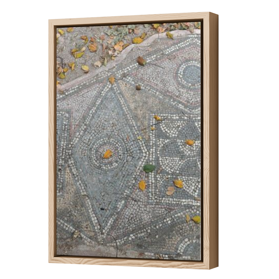 Thumbnail for Canvas - Wood Grain Floating Frame