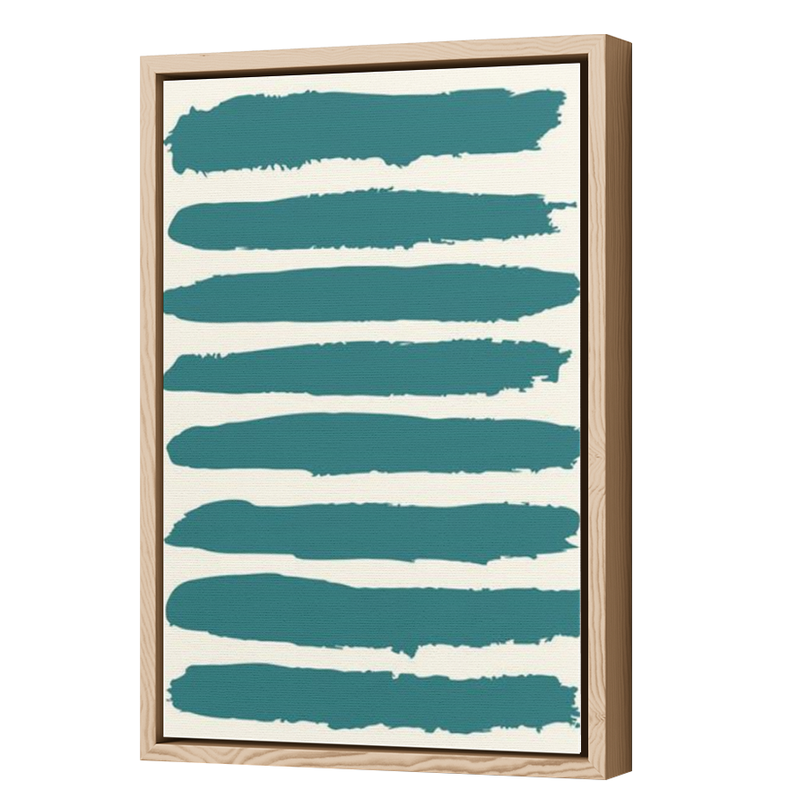 Thumbnail for Canvas - Wood Grain Floating Frame