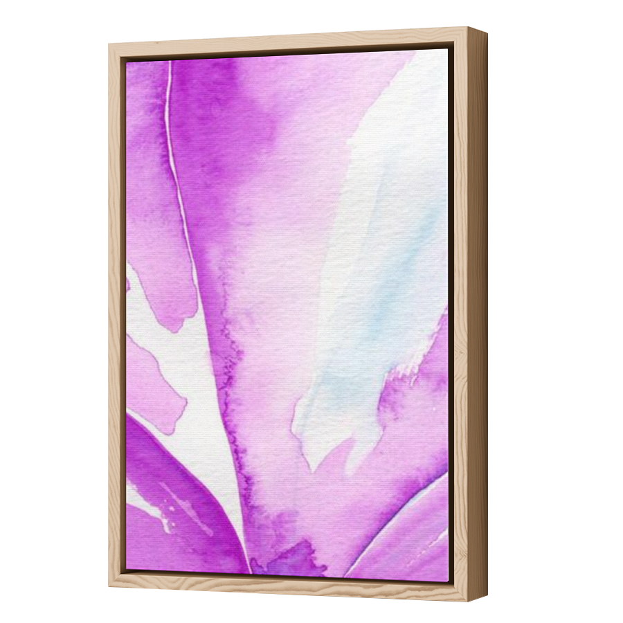 Thumbnail for Canvas - Wood Grain Floating Frame