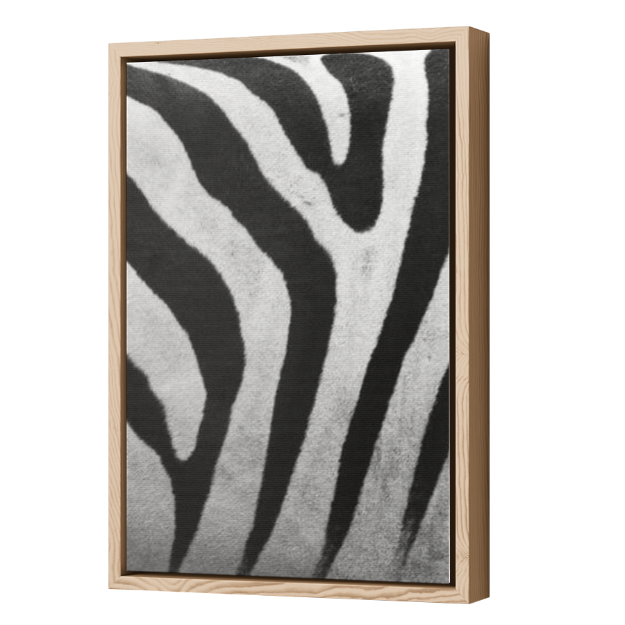 Thumbnail for Canvas - Wood Grain Floating Frame