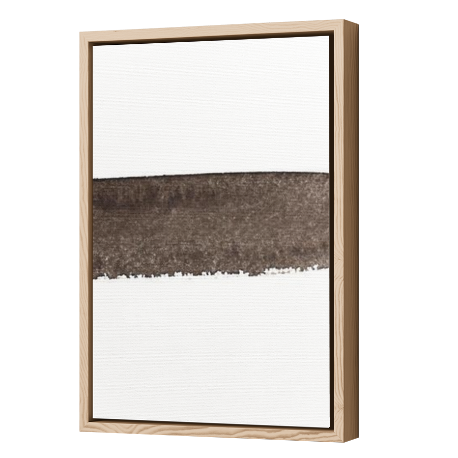 Thumbnail for Canvas - Wood Grain Floating Frame