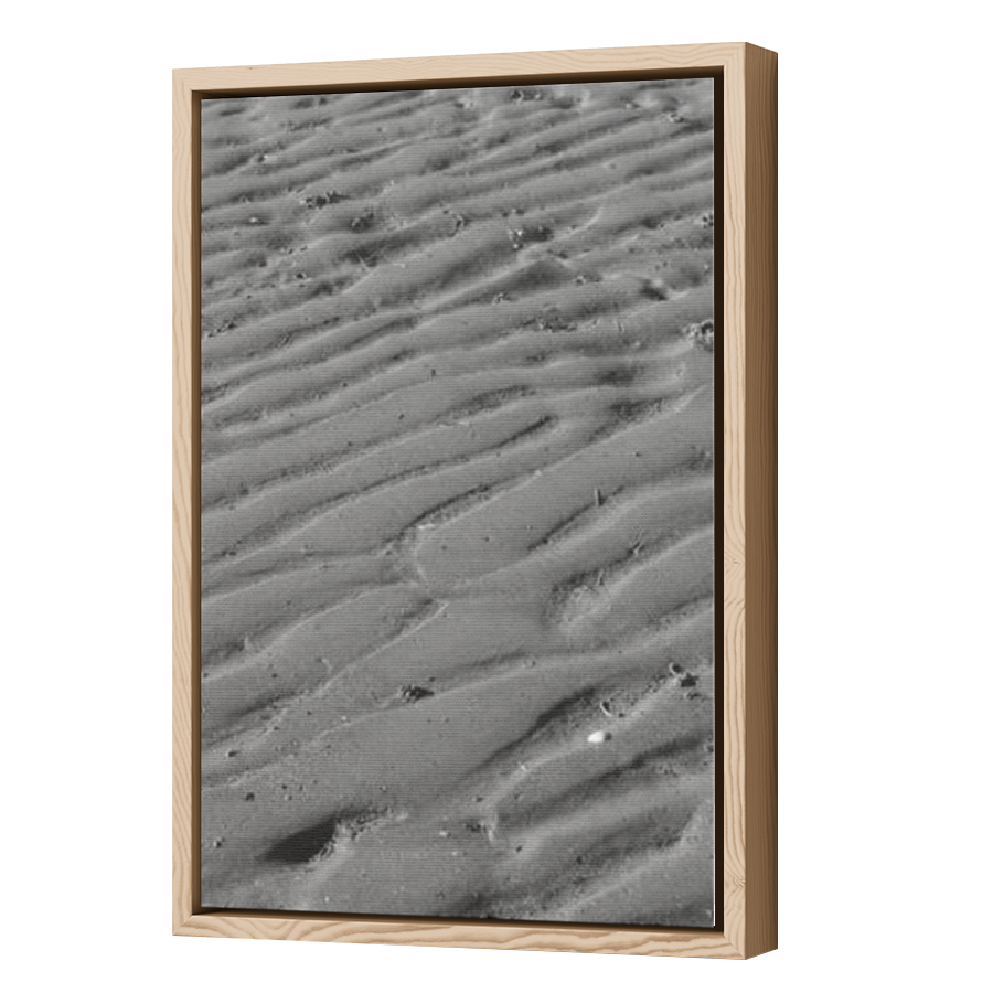 Thumbnail for Canvas - Wood Grain Floating Frame