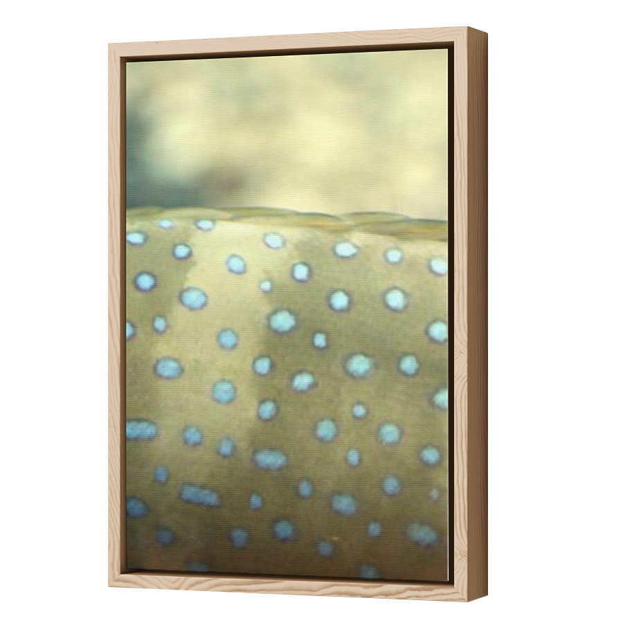Thumbnail for Canvas - Wood Grain Floating Frame