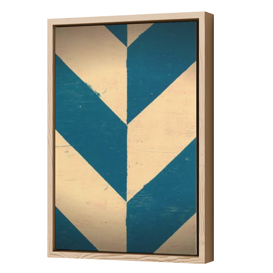 Thumbnail for Canvas - Wood Grain Floating Frame
