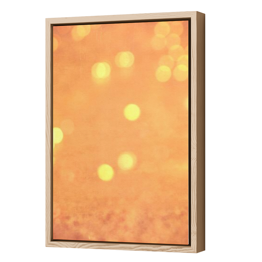 Thumbnail for Canvas - Wood Grain Floating Frame