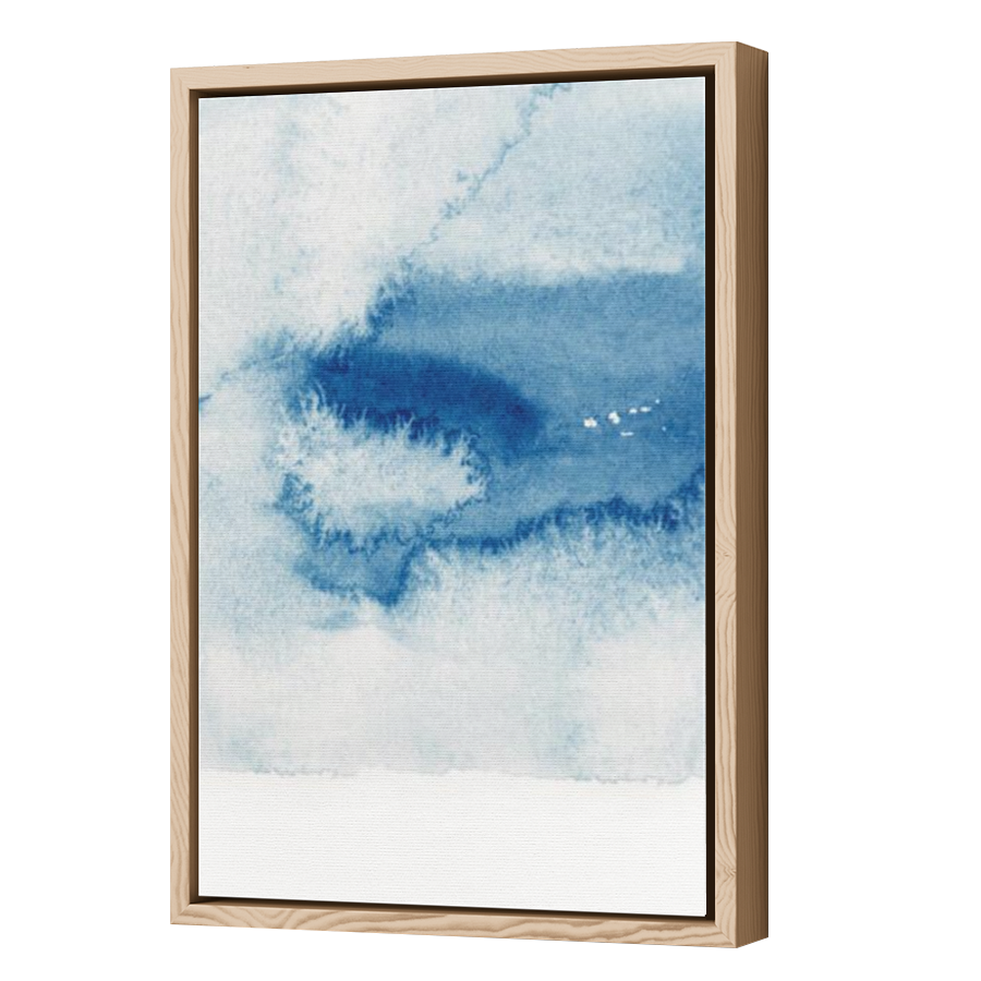 Thumbnail for Canvas - Wood Grain Floating Frame