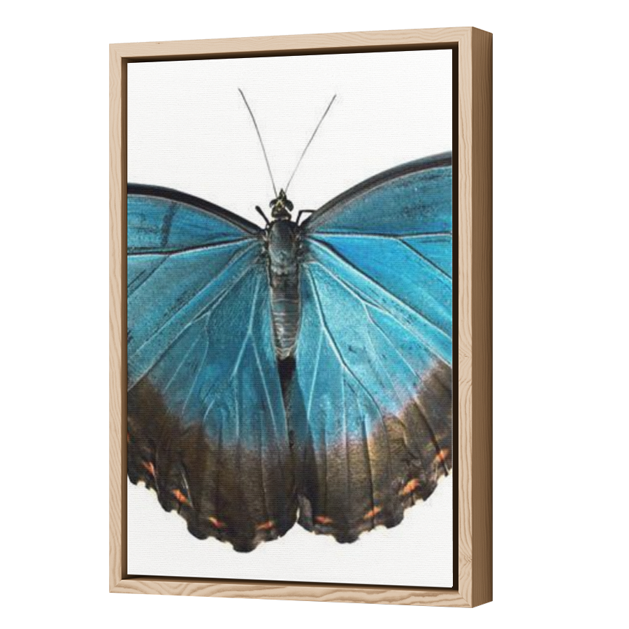 Thumbnail for Canvas - Wood Grain Floating Frame
