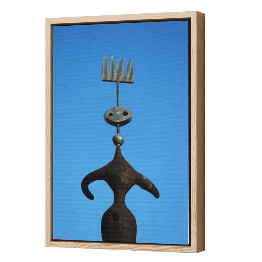 Thumbnail for Canvas - Wood Grain Floating Frame