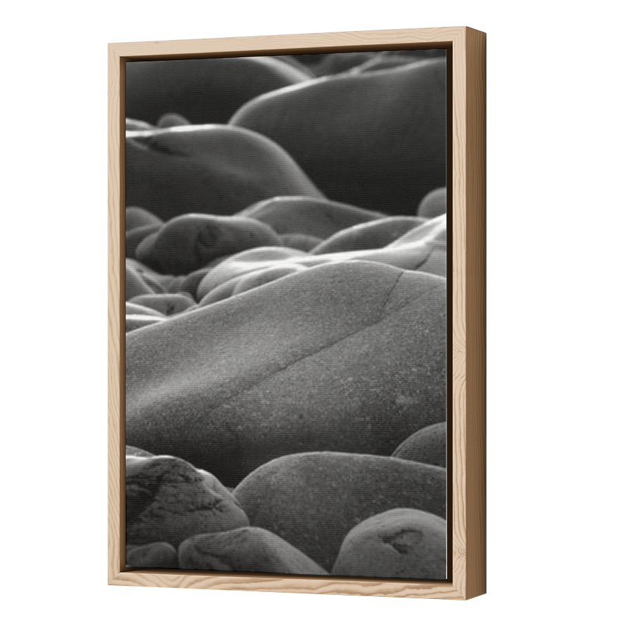 Thumbnail for Canvas - Wood Grain Floating Frame