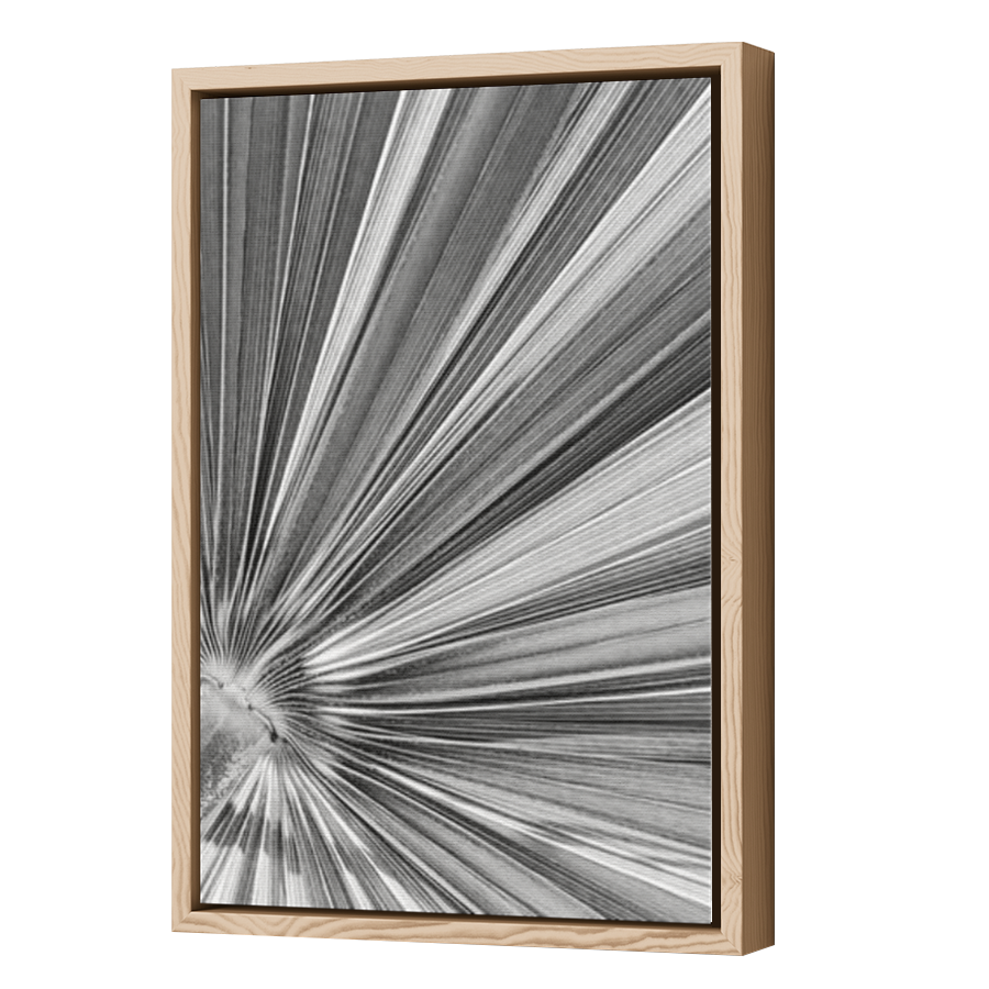 Thumbnail for Canvas - Wood Grain Floating Frame