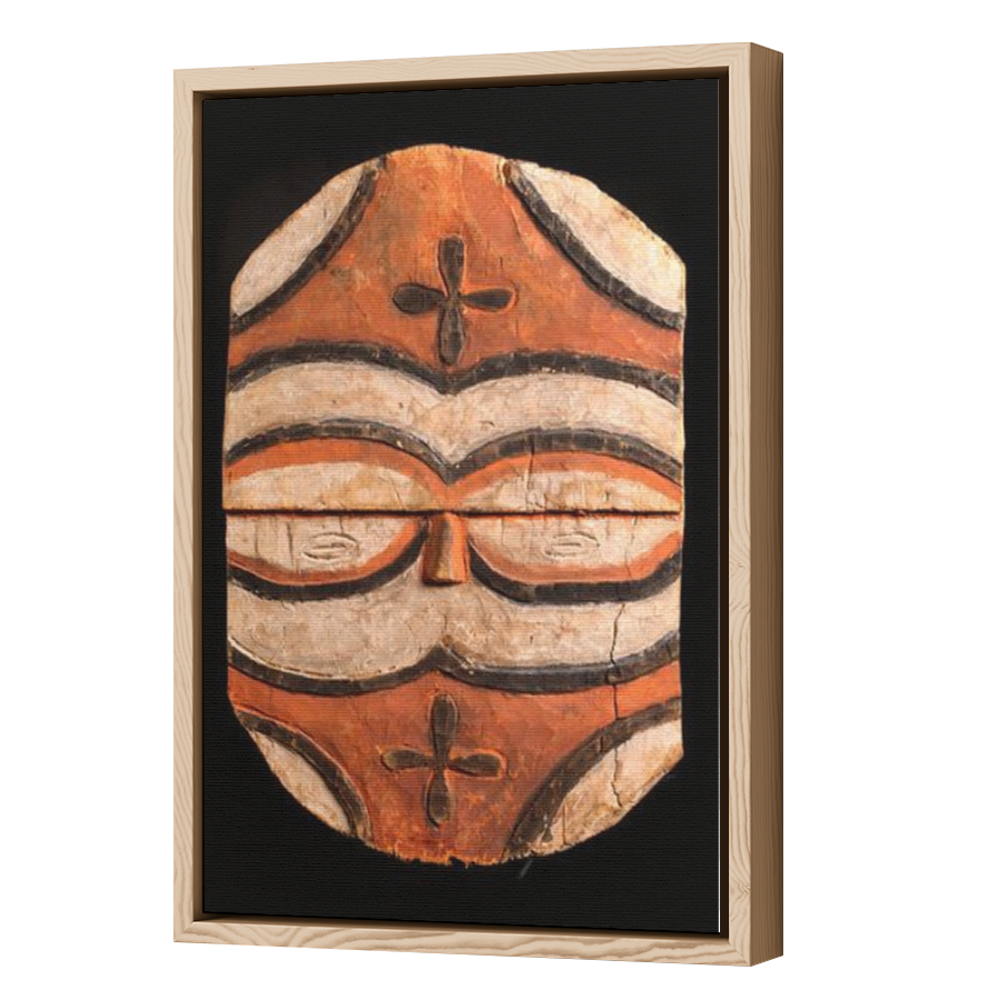 Thumbnail for Canvas - Wood Grain Floating Frame