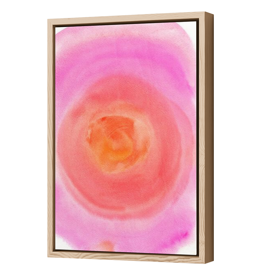 Thumbnail for Canvas - Wood Grain Floating Frame