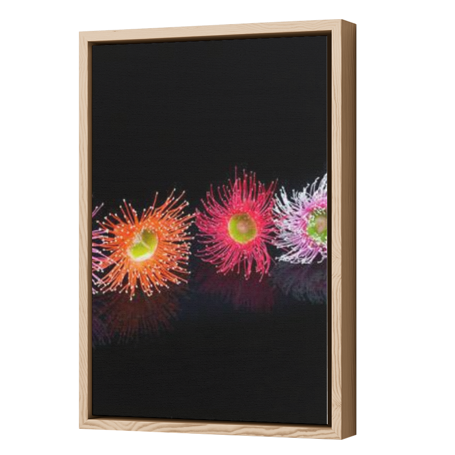 Thumbnail for Canvas - Wood Grain Floating Frame