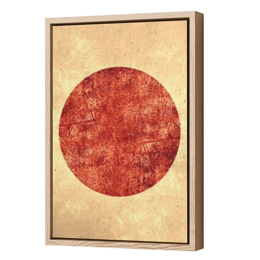 Thumbnail for Canvas - Wood Grain Floating Frame