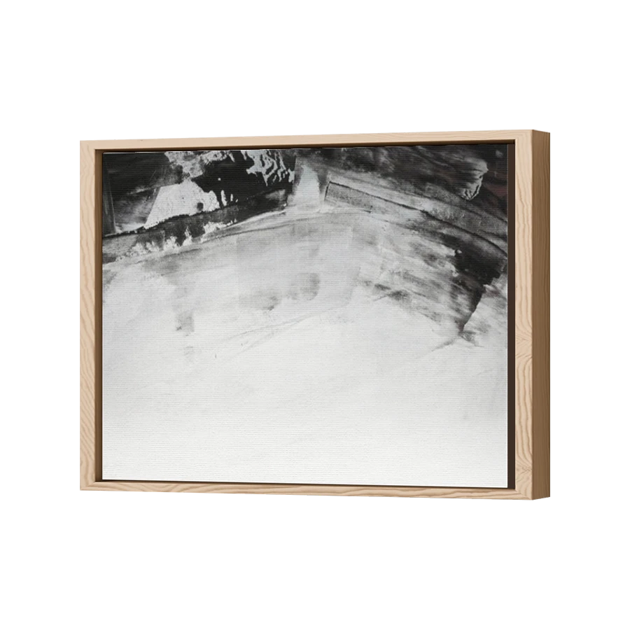 Thumbnail for Canvas - Wood Grain Floating Frame
