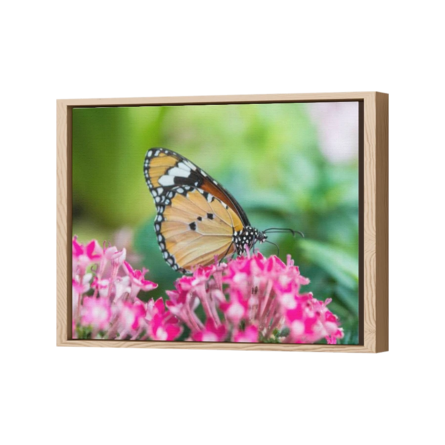 Thumbnail for Canvas - Wood Grain Floating Frame