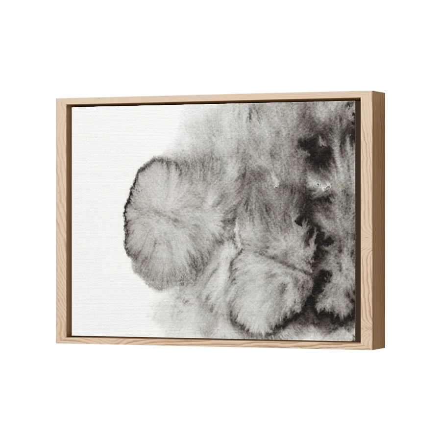 Thumbnail for Canvas - Wood Grain Floating Frame