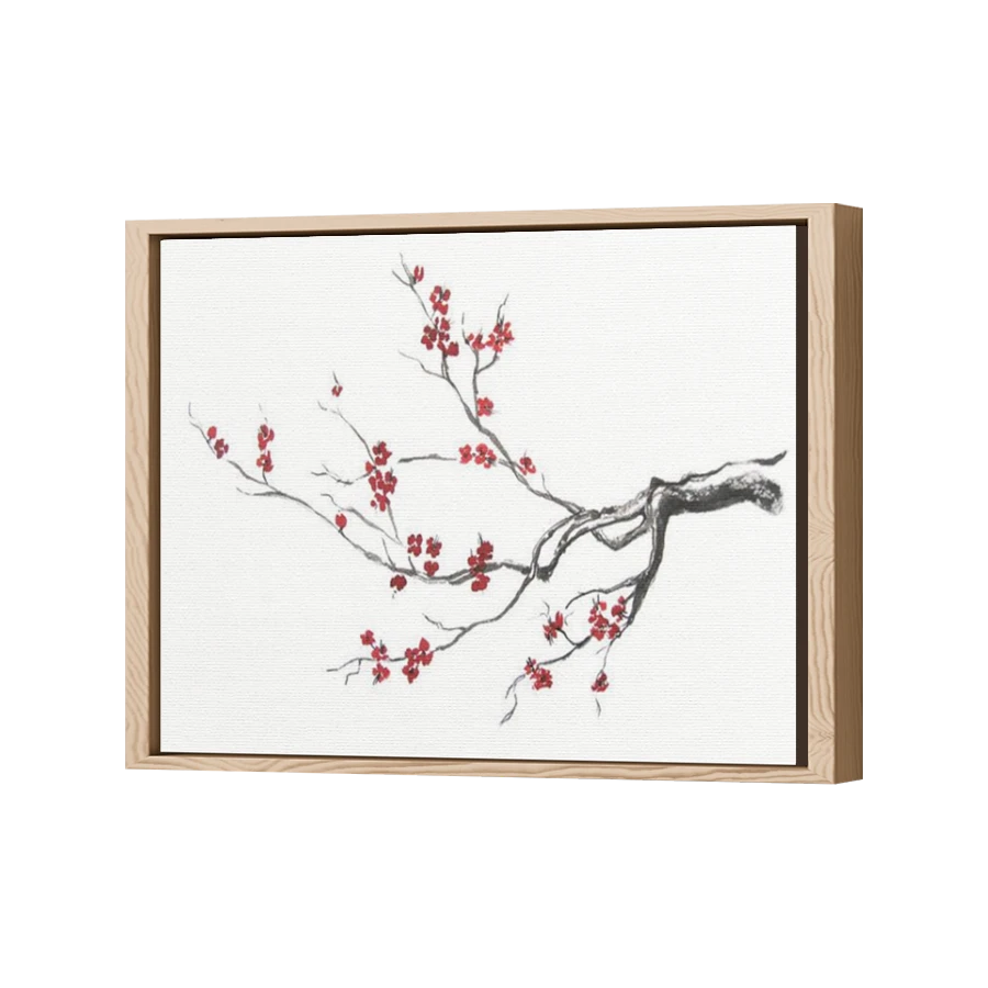 Thumbnail for Canvas - Wood Grain Floating Frame