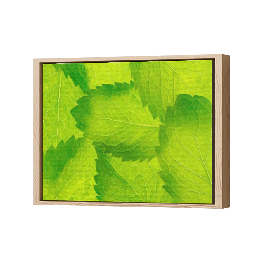 Thumbnail for Canvas - Wood Grain Floating Frame