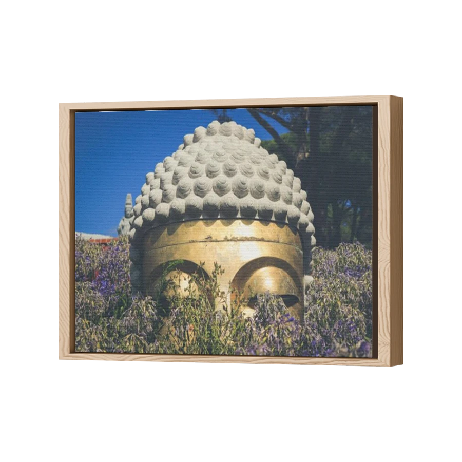Thumbnail for Canvas - Wood Grain Floating Frame
