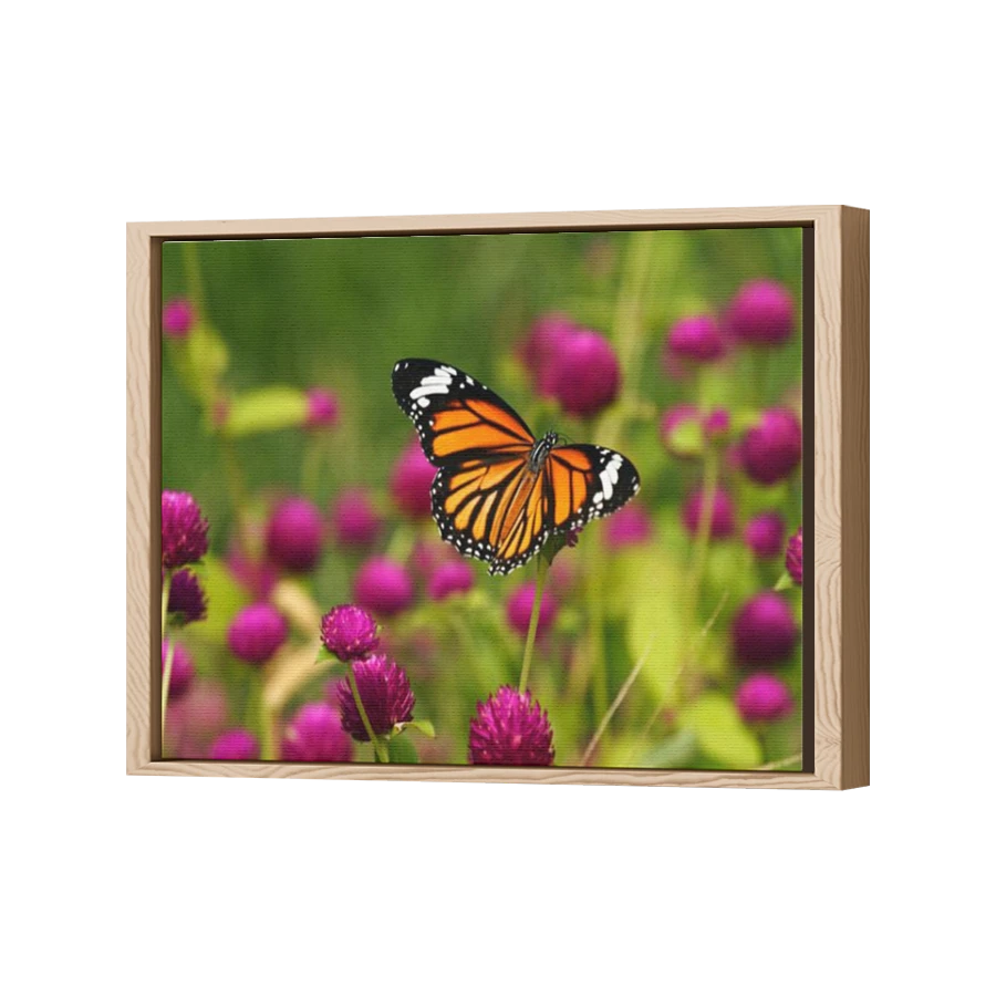 Thumbnail for Canvas - Wood Grain Floating Frame