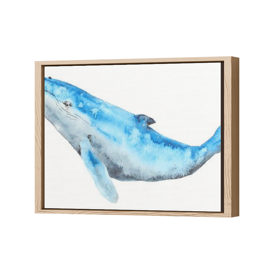 Thumbnail for Canvas - Wood Grain Floating Frame
