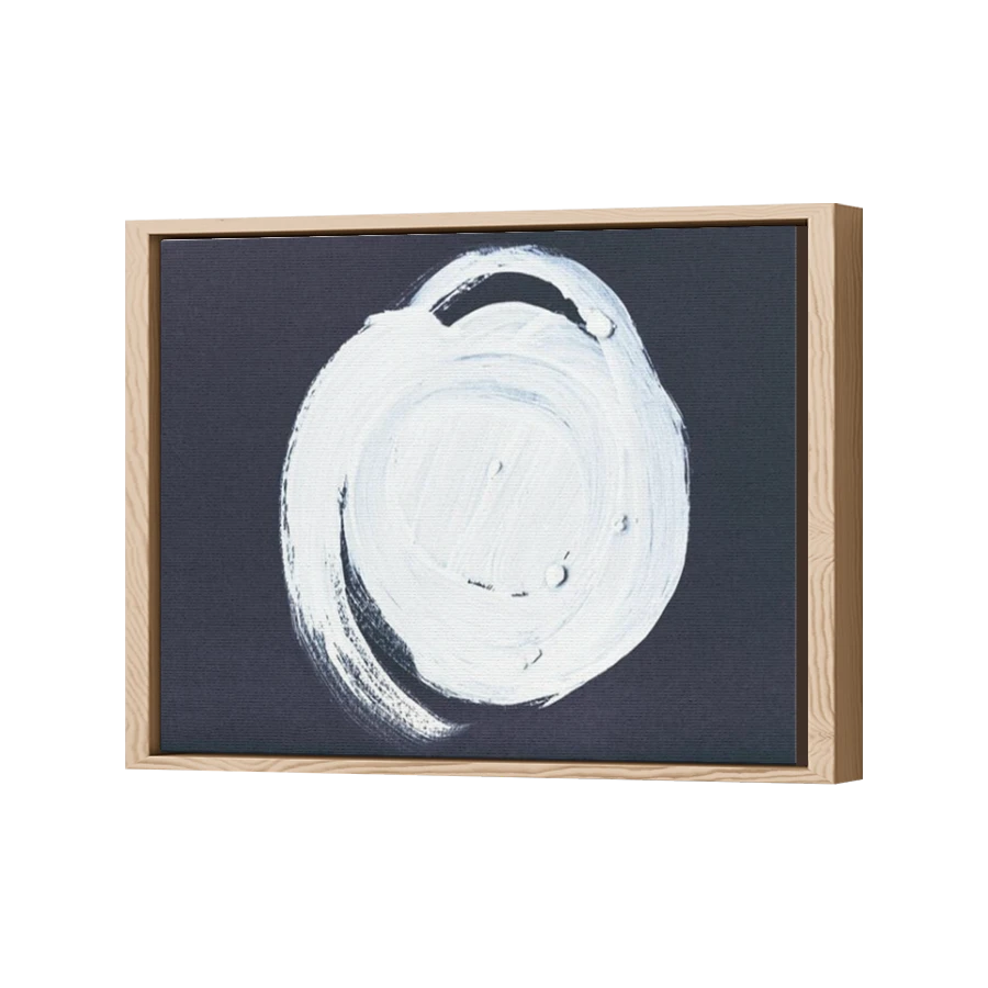 Thumbnail for Canvas - Wood Grain Floating Frame