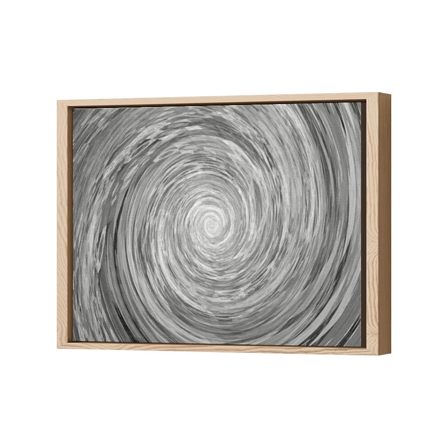 Thumbnail for Canvas - Wood Grain Floating Frame