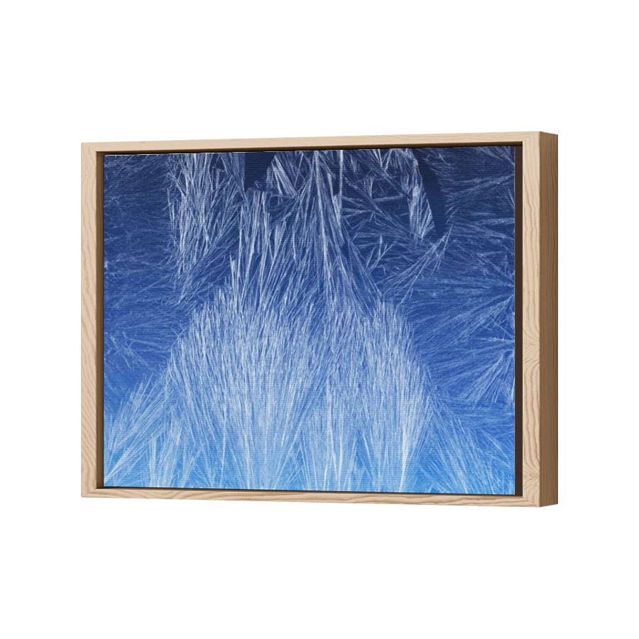Thumbnail for Canvas - Wood Grain Floating Frame