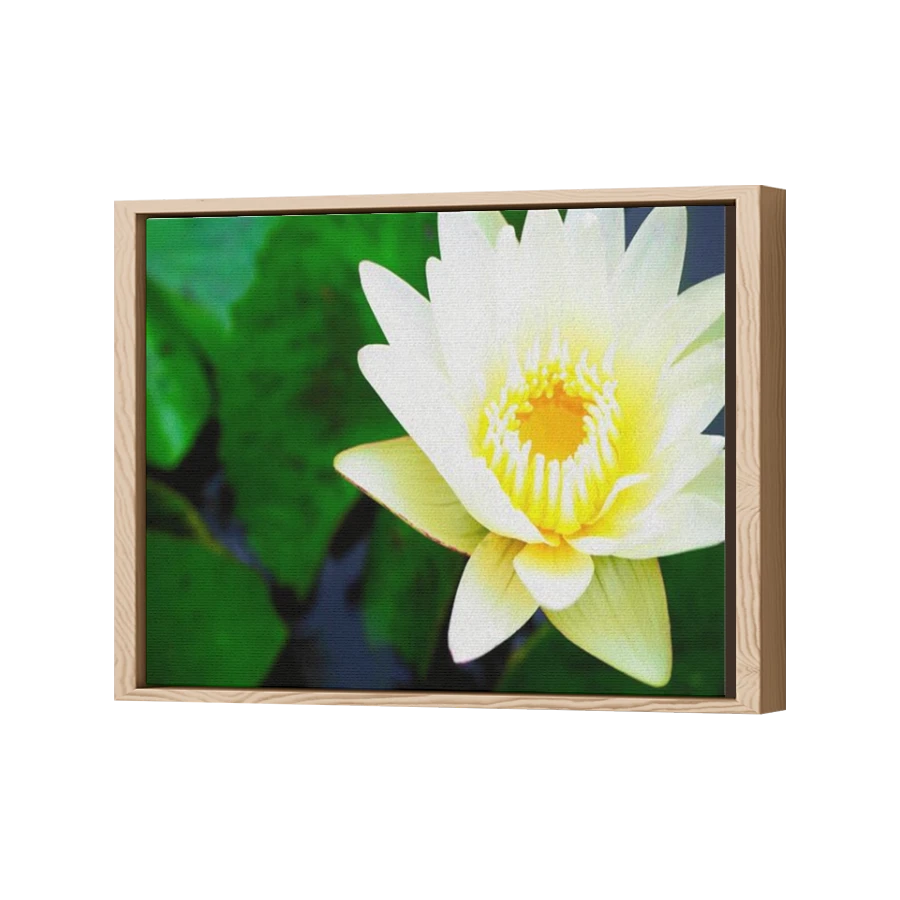 Thumbnail for Canvas - Wood Grain Floating Frame