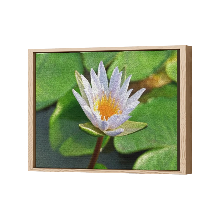 Thumbnail for Canvas - Wood Grain Floating Frame
