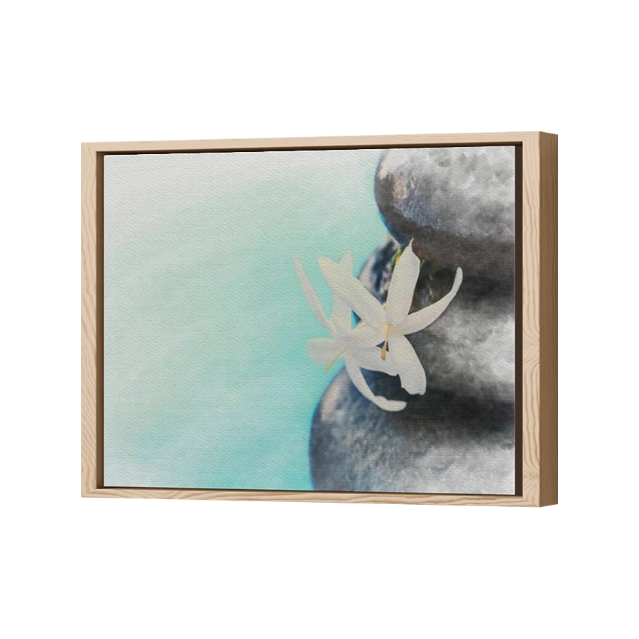 Thumbnail for Canvas - Wood Grain Floating Frame