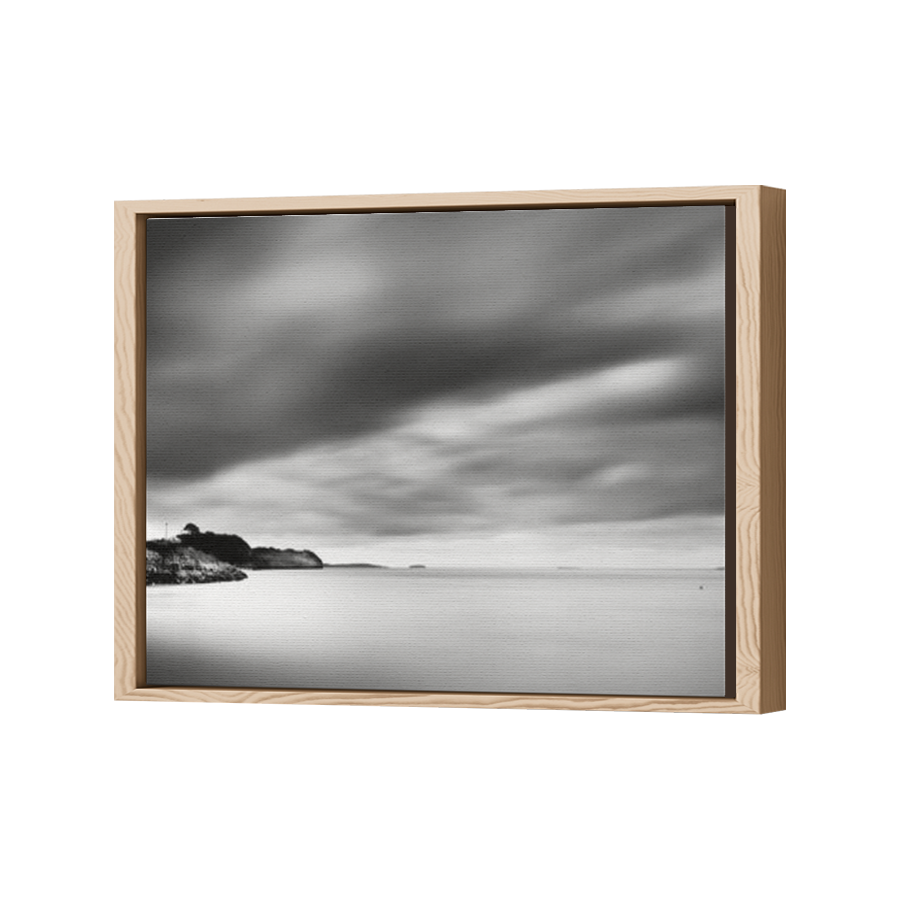 Thumbnail for Canvas - Wood Grain Floating Frame