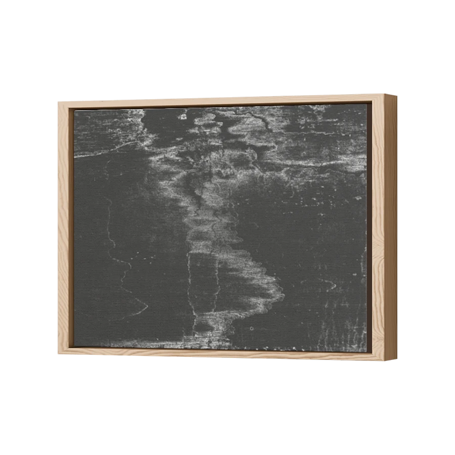 Thumbnail for Canvas - Wood Grain Floating Frame