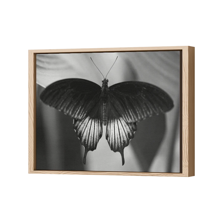 Thumbnail for Canvas - Wood Grain Floating Frame