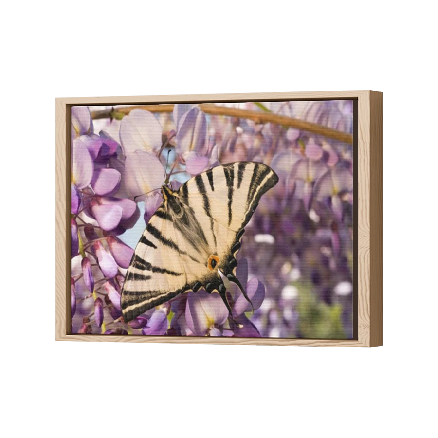 Thumbnail for Canvas - Wood Grain Floating Frame
