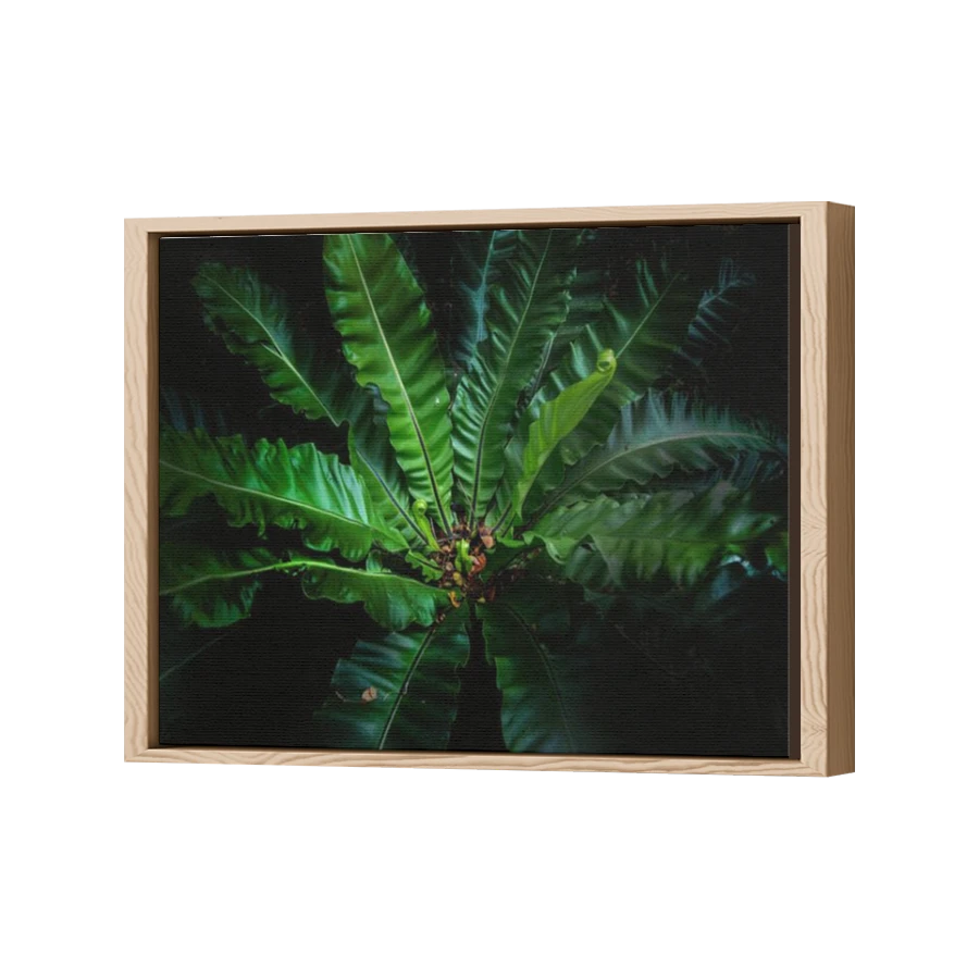Thumbnail for Canvas - Wood Grain Floating Frame