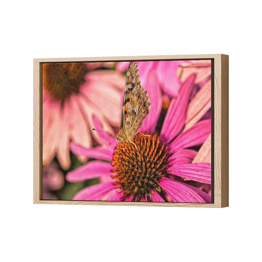 Thumbnail for Canvas - Wood Grain Floating Frame