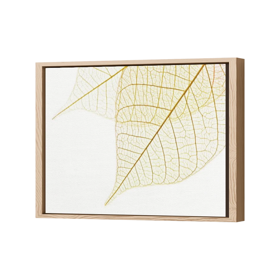 Thumbnail for Canvas - Wood Grain Floating Frame