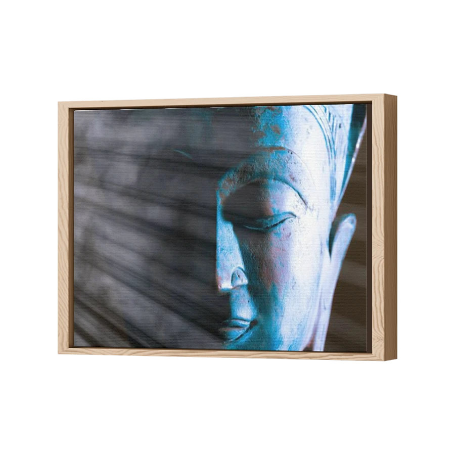 Thumbnail for Canvas - Wood Grain Floating Frame