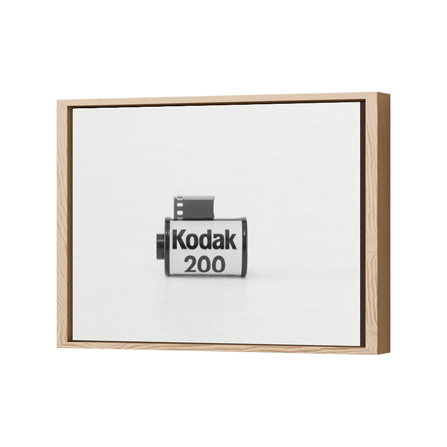 Thumbnail for Canvas - Wood Grain Floating Frame